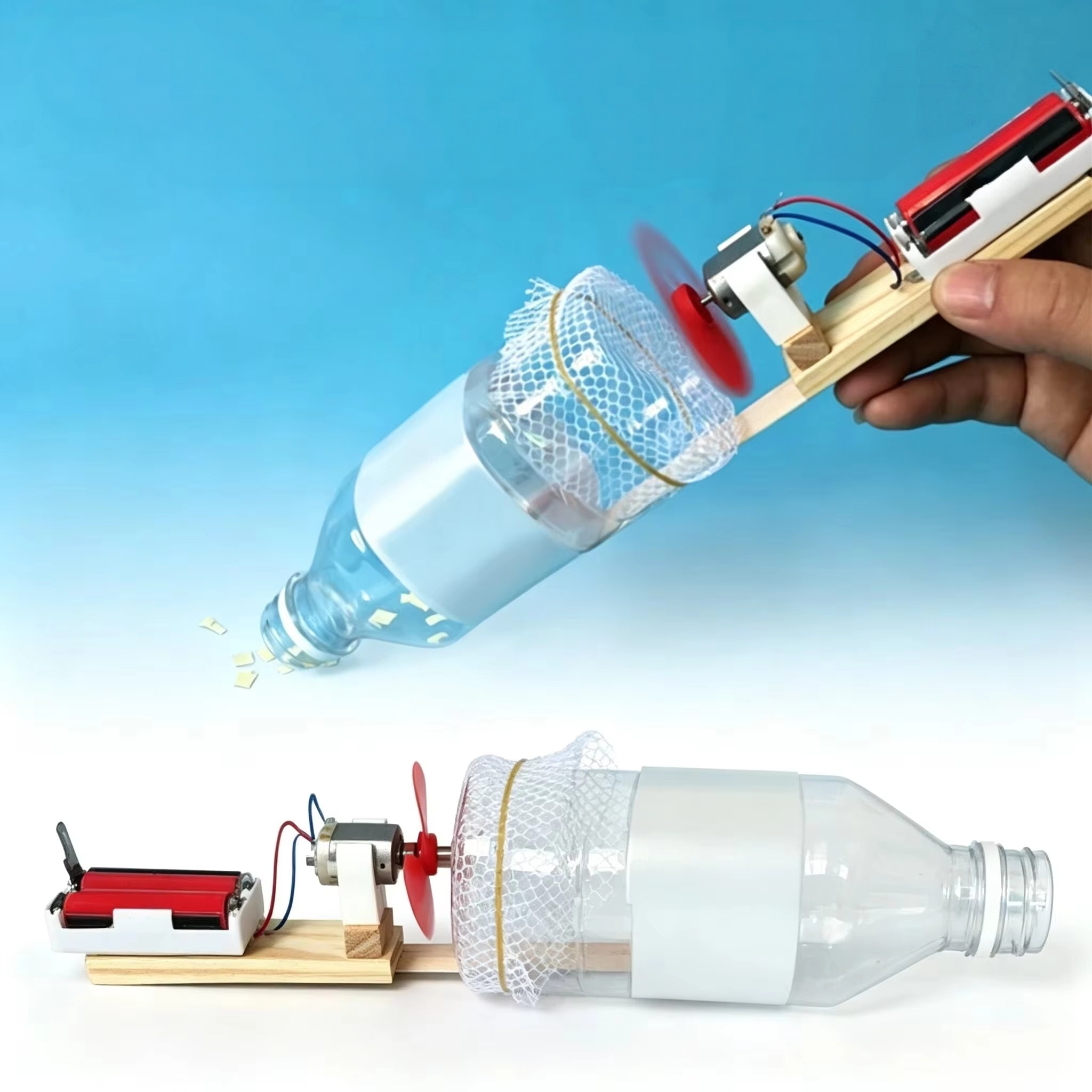 مجموعة أدوات تجميع مكنسة كهربا - مراجعة Science Project Kit وسعره