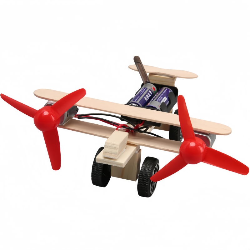 طائرة شراعية ذات مروحة مزدوجة  - مراجعة Science Project Kit وسعره