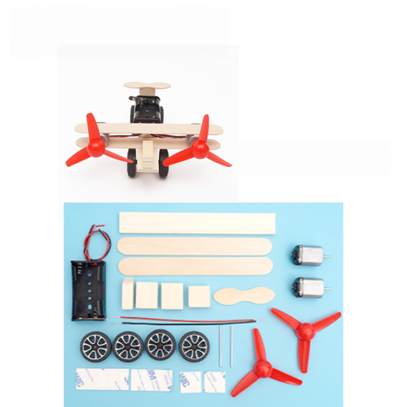 طائرة شراعية ذات مروحة مزدوجة  - مراجعة Science Project Kit وسعره