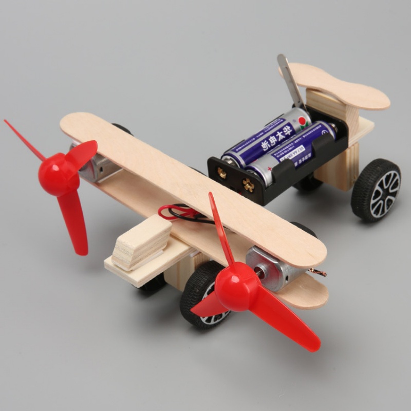 طائرة شراعية ذات مروحة مزدوجة  - مراجعة Science Project Kit وسعره