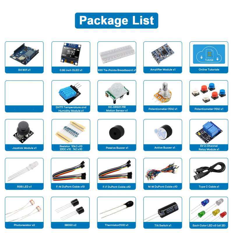 مجموعة أدوات تطوير UNO R4 المت - مراجعة Science Project Kit وسعره