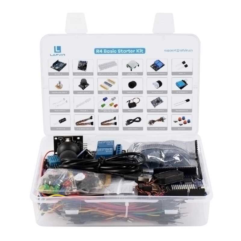 مجموعة أدوات تطوير UNO R4 المت - مراجعة Science Project Kit وسعره